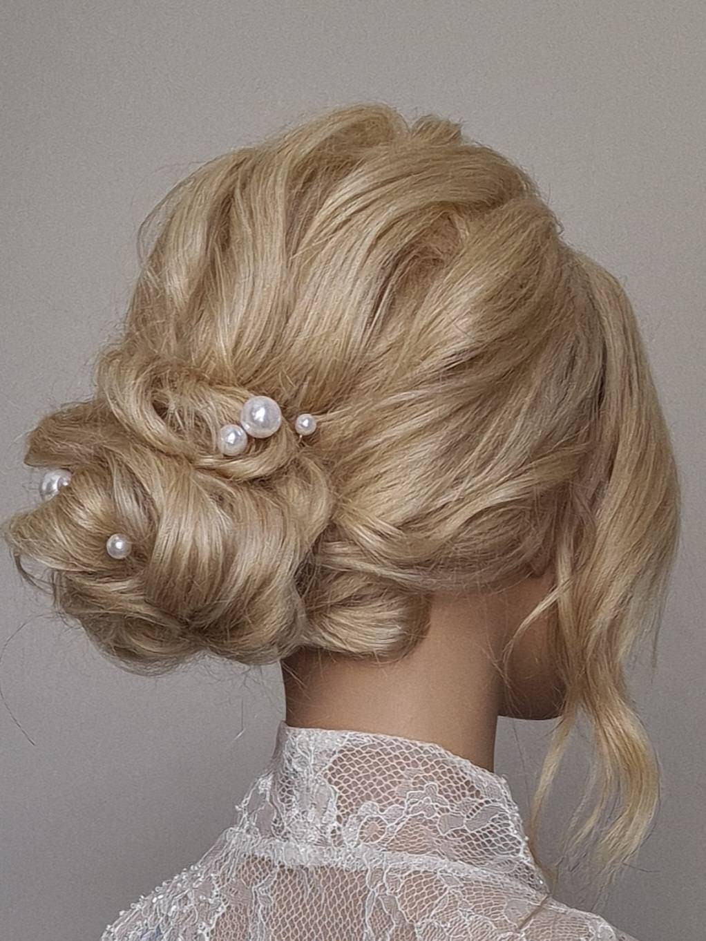 18 Luxury Pearl in Various Size Bridal Wedding Hair Pins XXL to S Wedding Hair Accessories