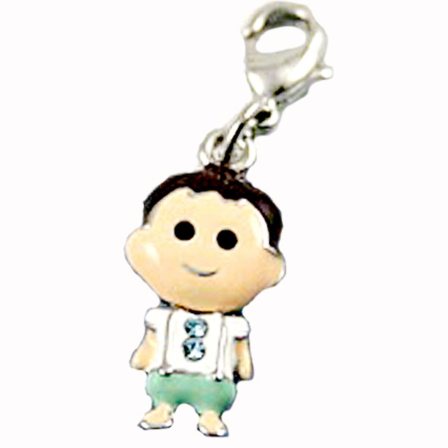 Little Boy In Blue Clip-On Charm