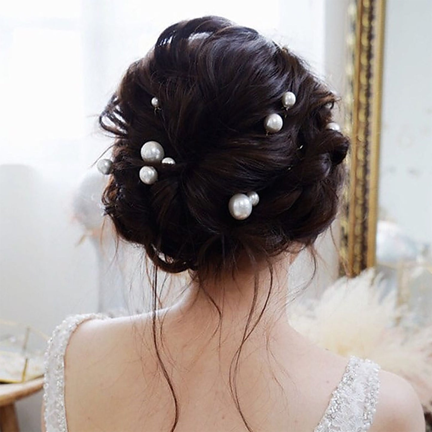 18 Luxury Pearl in Various Size Bridal Wedding Hair Pins XXL to S Wedding Hair Accessories